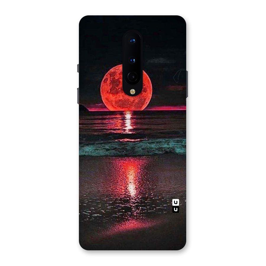 Red Sun Ocean Back Case for OnePlus 8