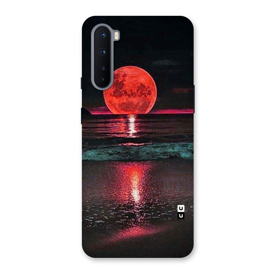 Red Sun Ocean Back Case for OnePlus Nord