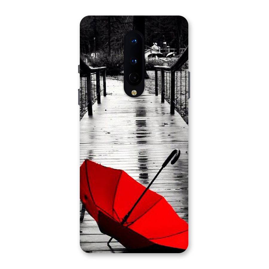 Red Umbrella Back Case for OnePlus 8