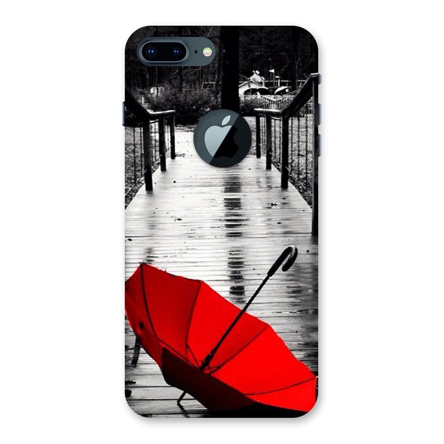 Red Umbrella Back Case for iPhone 7 Plus Logo Cut