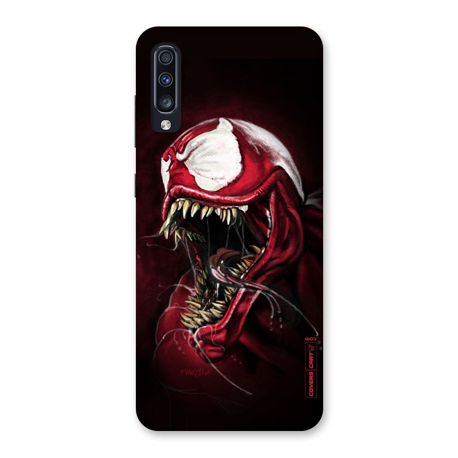 Red Venom Artwork Back Case for Galaxy A70s
