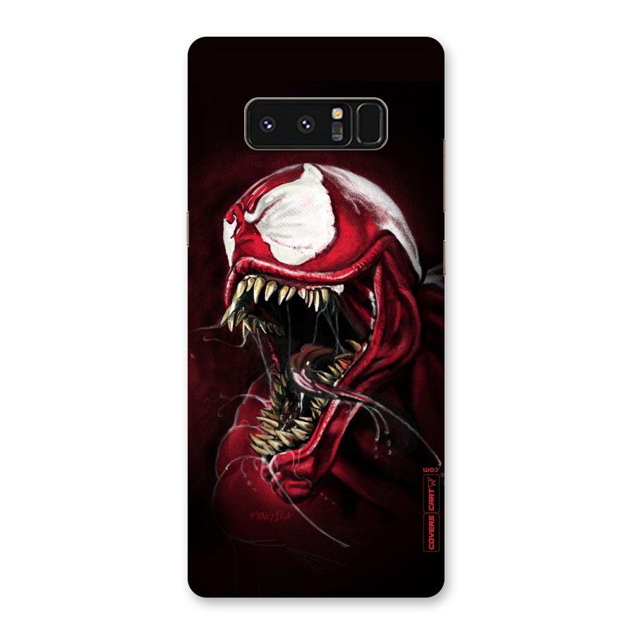 Red Venom Artwork Back Case for Galaxy Note 8