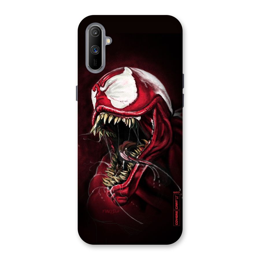 Red Venom Artwork Back Case for Realme C3