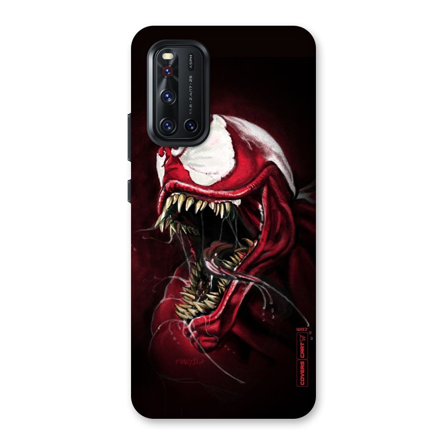 Red Venom Artwork Back Case for Vivo V19