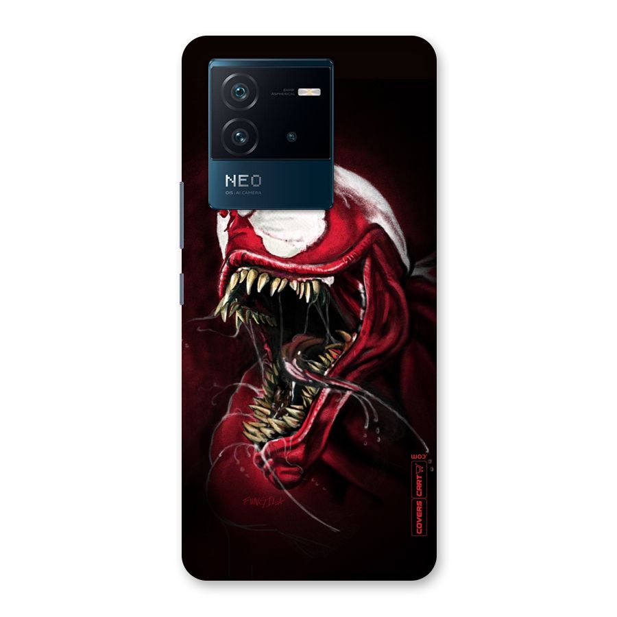 Red Venom Artwork Back Case for Vivo iQOO Neo 6 5G