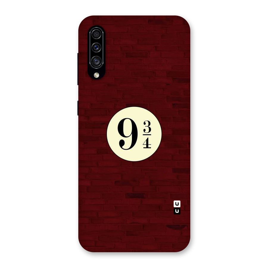 Red Wall Express Back Case for Galaxy A30s