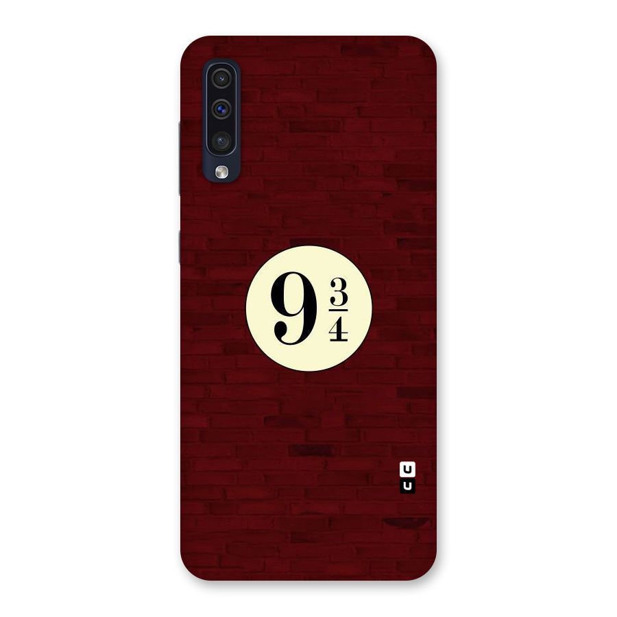 Red Wall Express Back Case for Galaxy A50