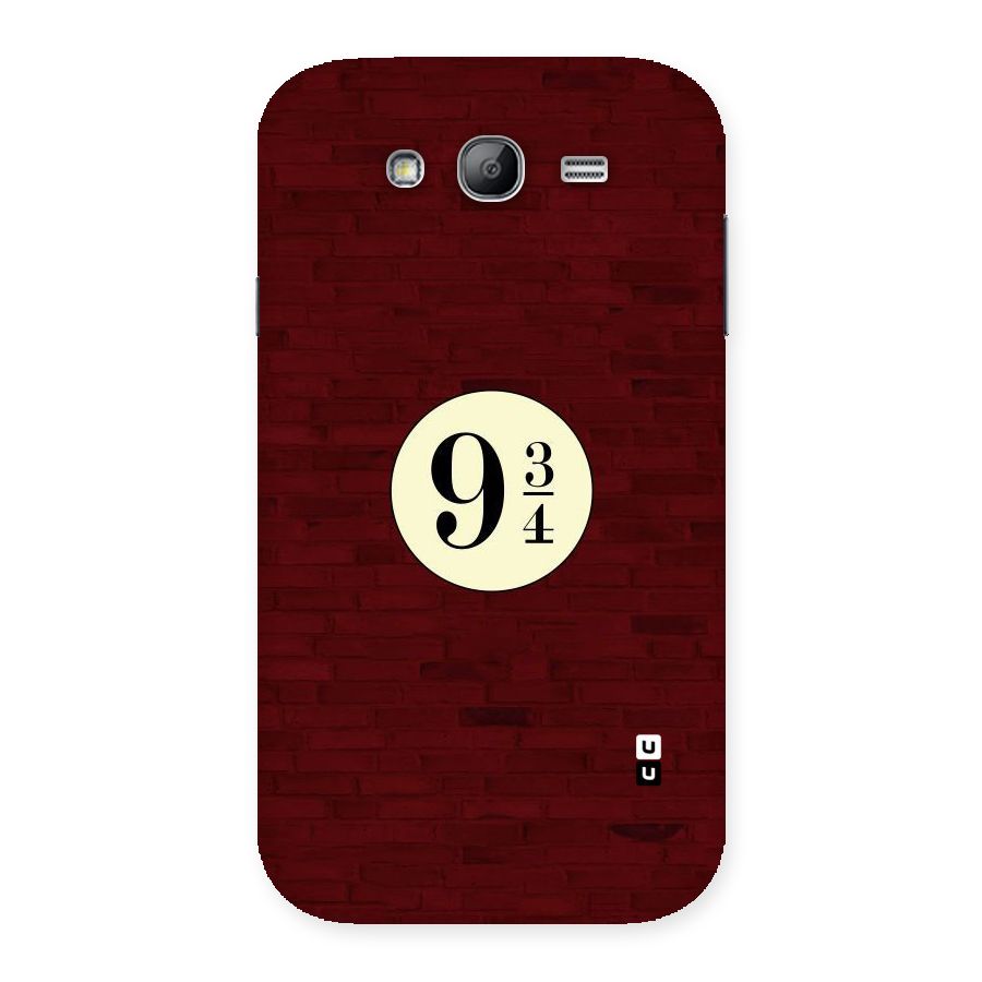 Red Wall Express Back Case for Galaxy Grand Neo