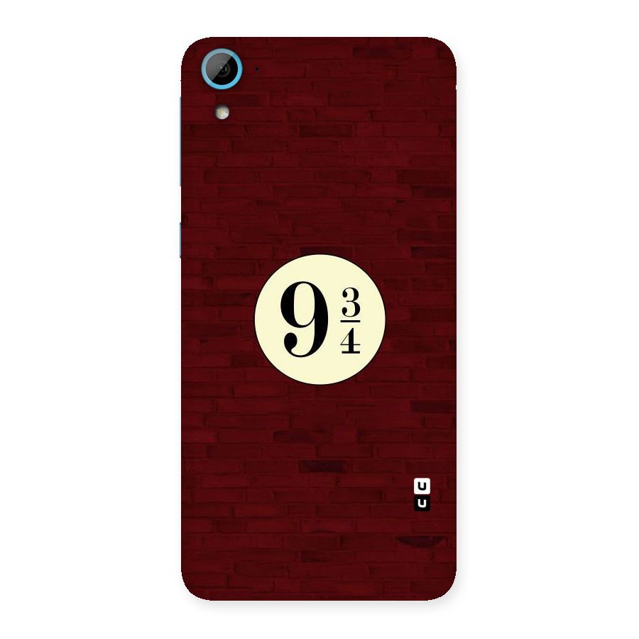 Red Wall Express Back Case for HTC Desire 826