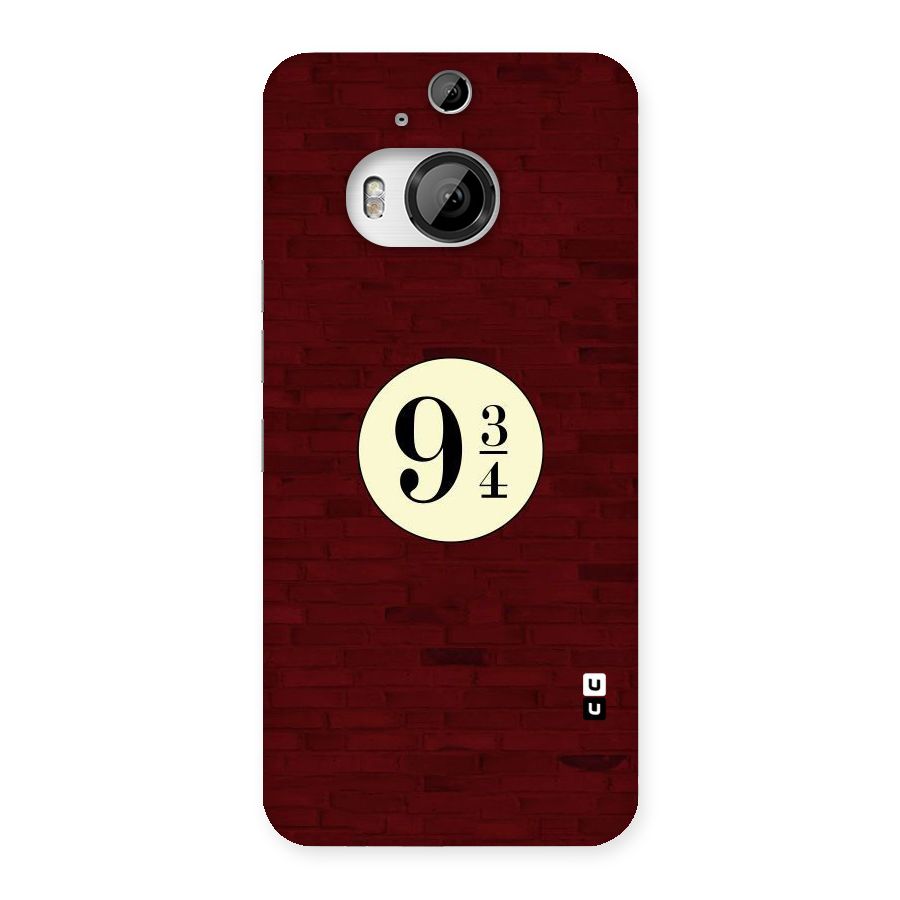 Red Wall Express Back Case for HTC One M9 Plus