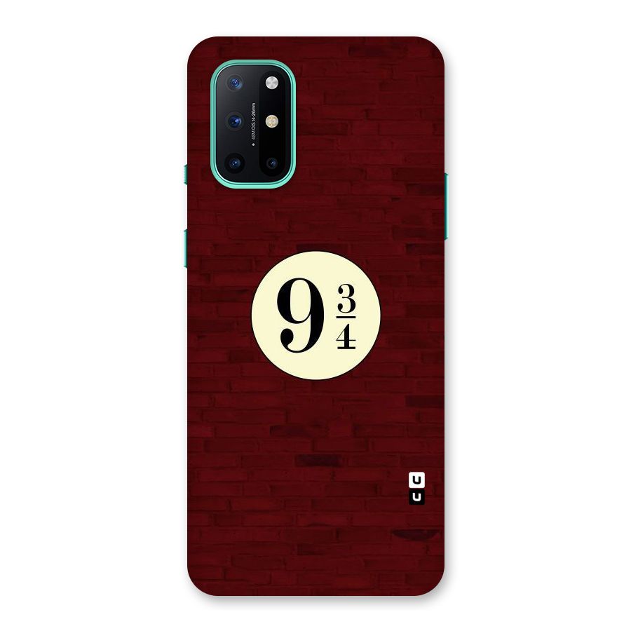 Red Wall Express Back Case for OnePlus 8T