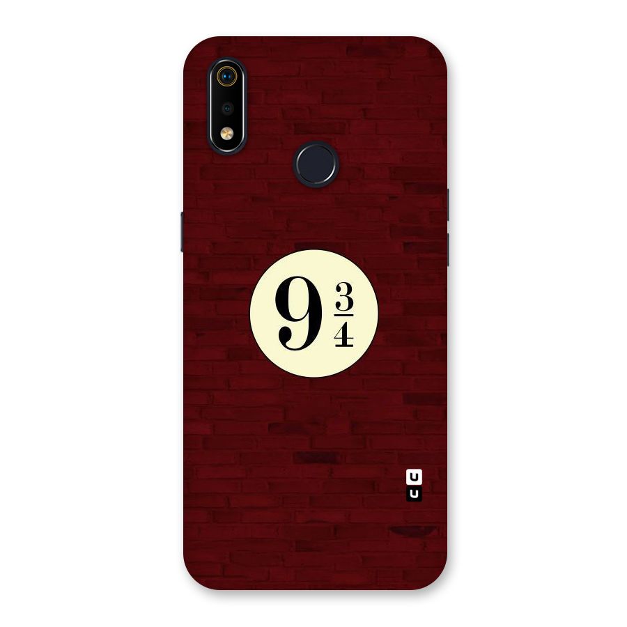 Red Wall Express Back Case for Realme 3i