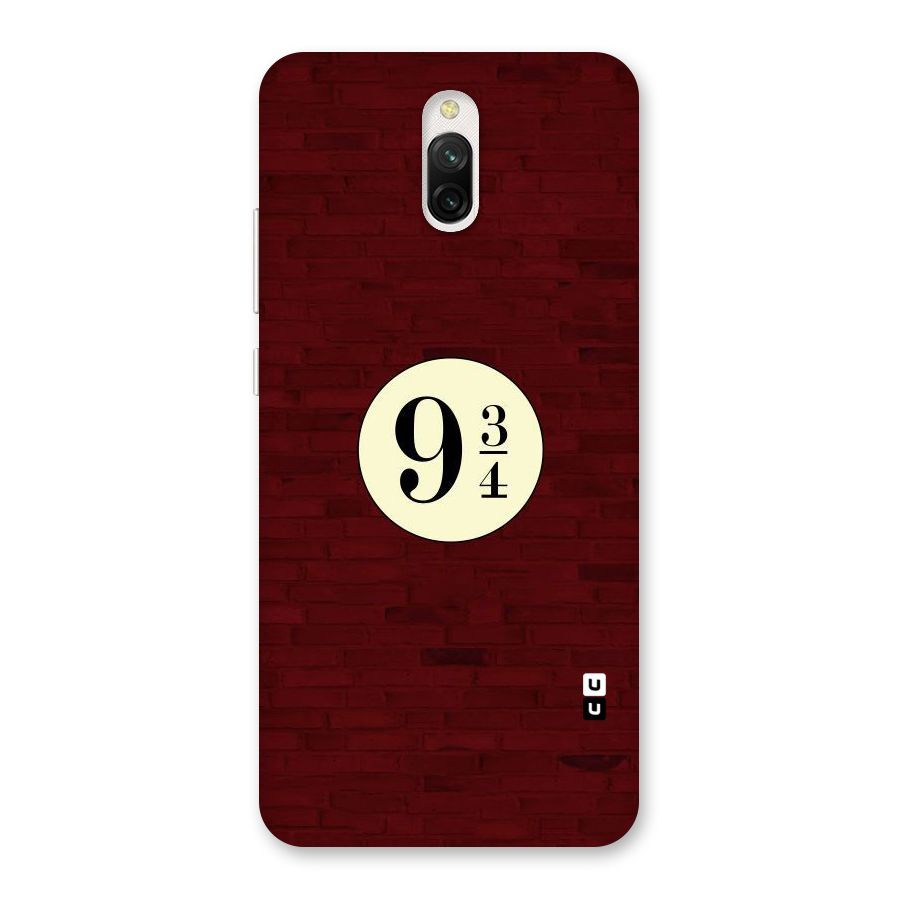 Red Wall Express Back Case for Redmi 8A Dual