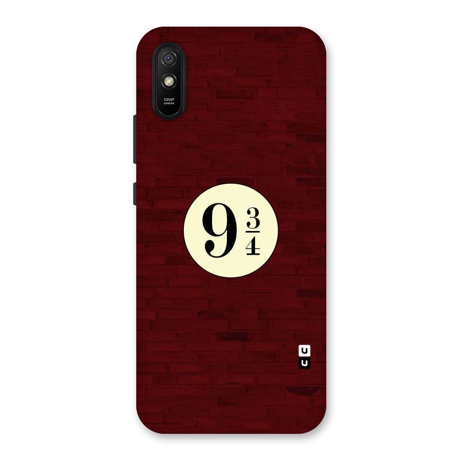 Red Wall Express Back Case for Redmi 9A
