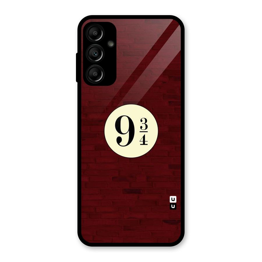 Red Wall Express Glass Back Case for Galaxy A14 5G