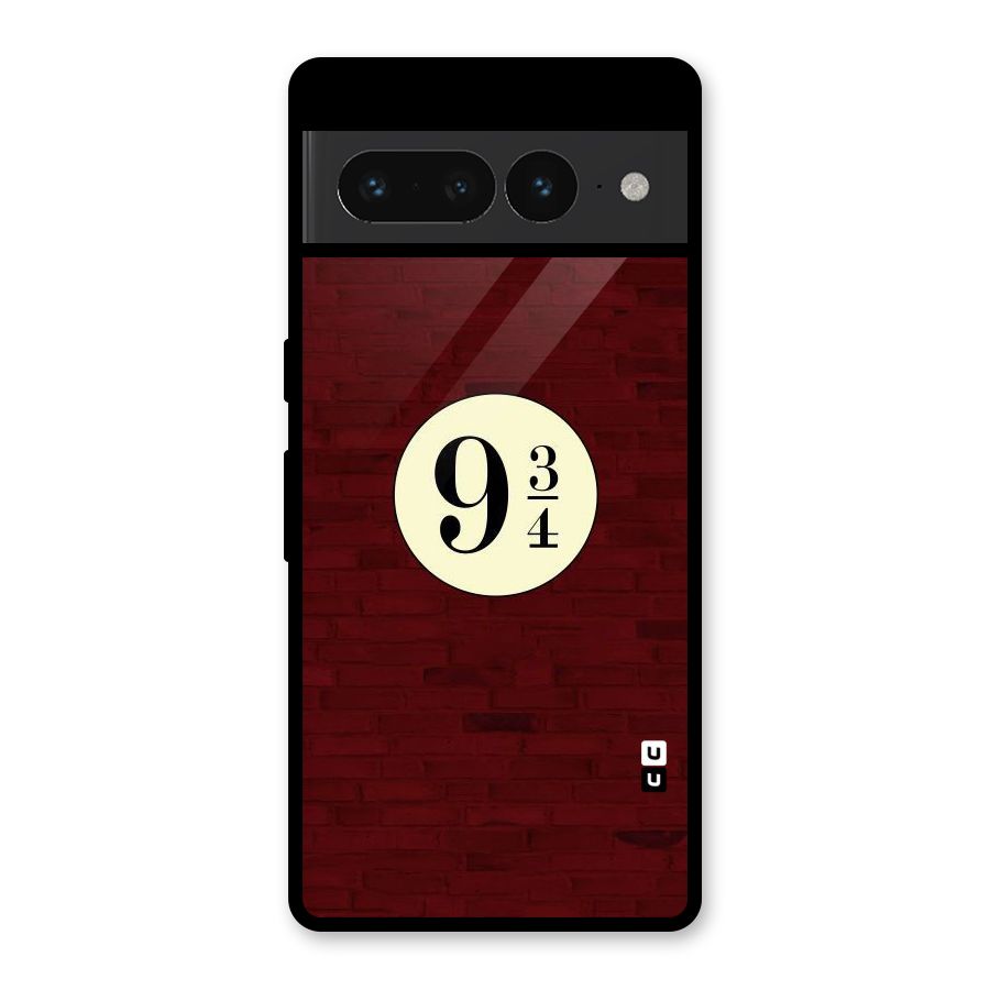 Red Wall Express Glass Back Case for Google Pixel 7 Pro