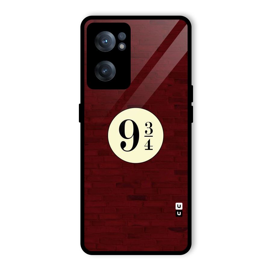 Red Wall Express Glass Back Case for OnePlus Nord CE 2 5G