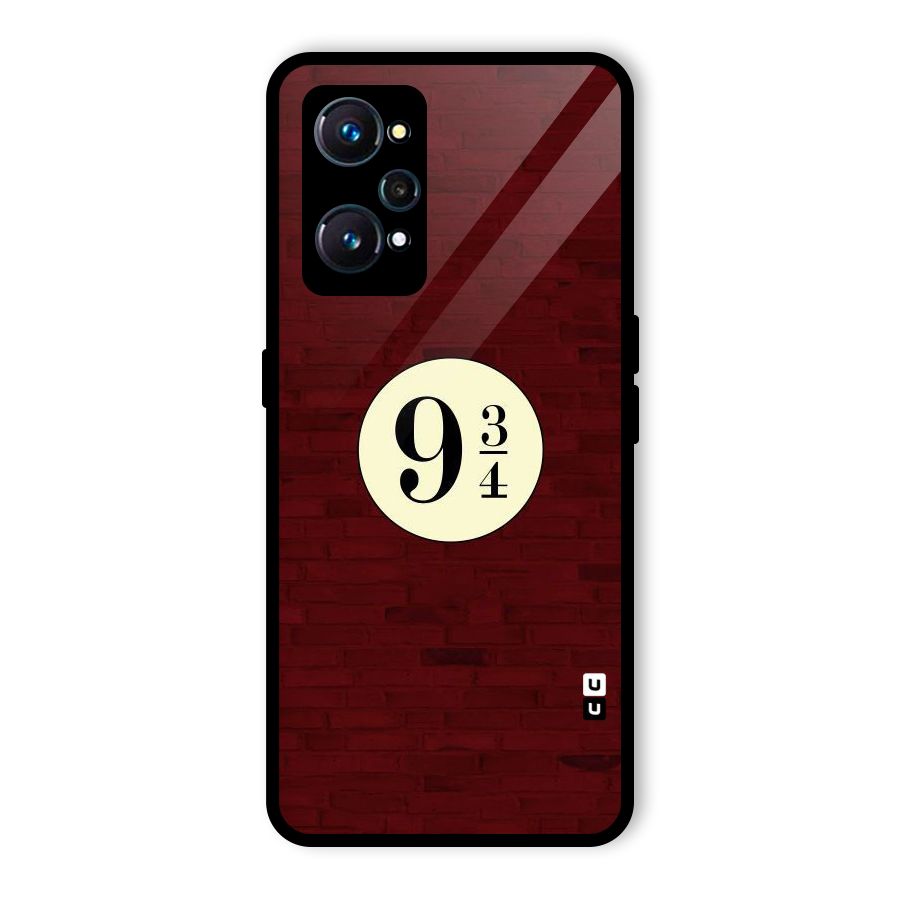 Red Wall Express Glass Back Case for Realme GT 2