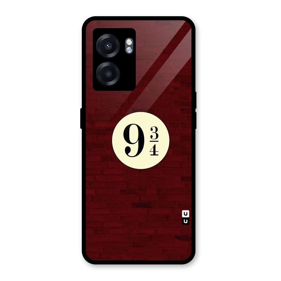 Red Wall Express Glass Back Case for Realme Narzo 50 5G