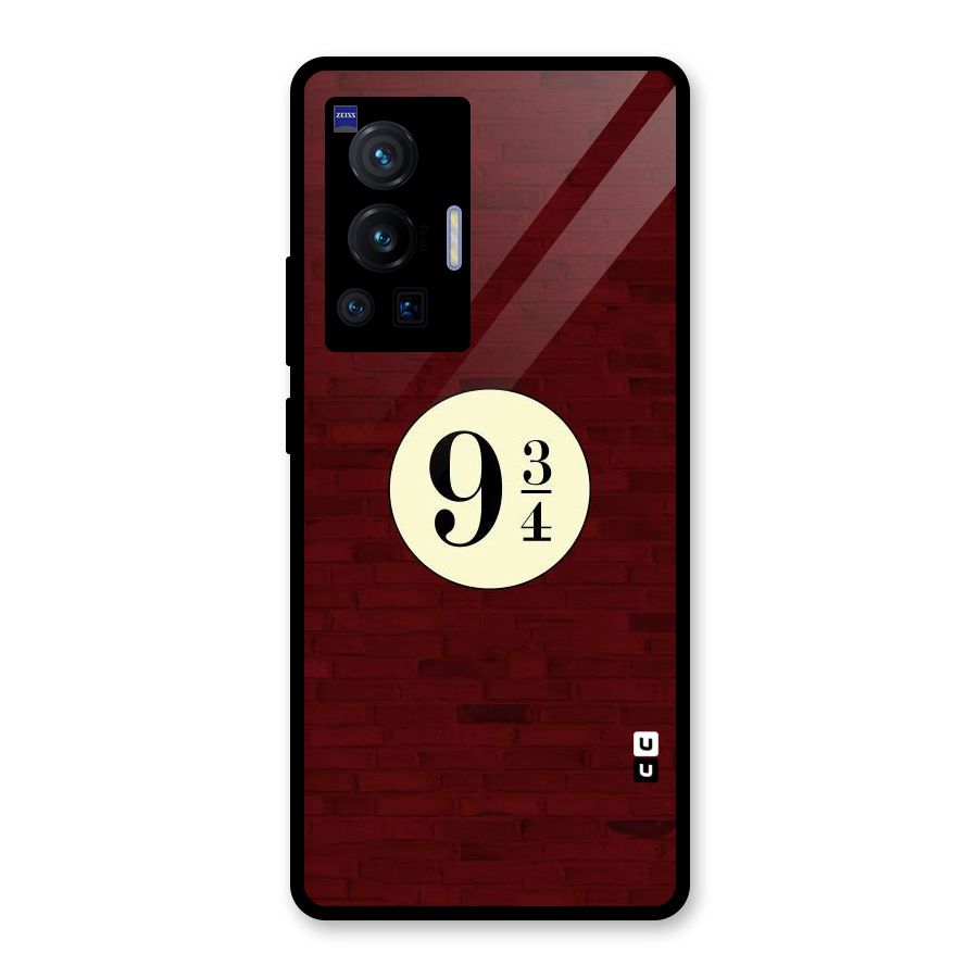 Red Wall Express Glass Back Case for Vivo X70 Pro