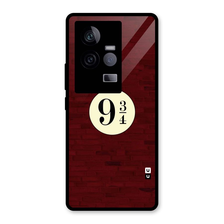 Red Wall Express Glass Back Case for Vivo iQOO 11 5G