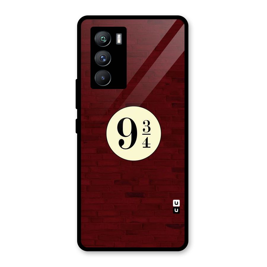Red Wall Express Glass Back Case for Vivo iQOO 9 SE