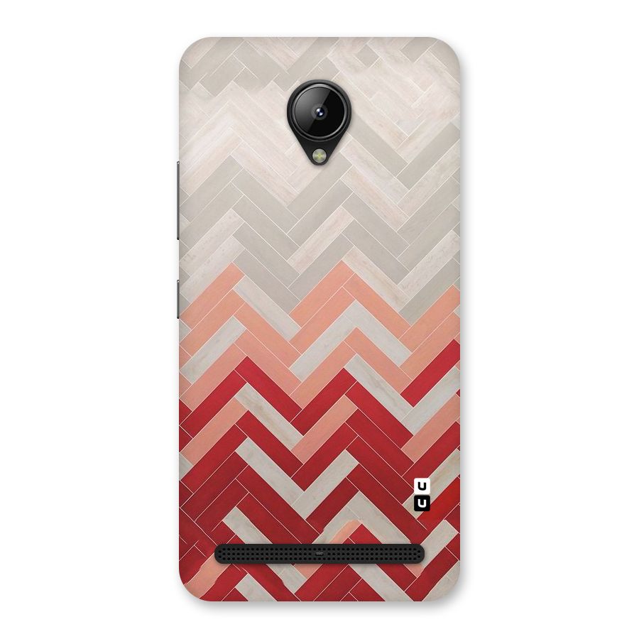 Reds and Greys Back Case for Lenovo C2
