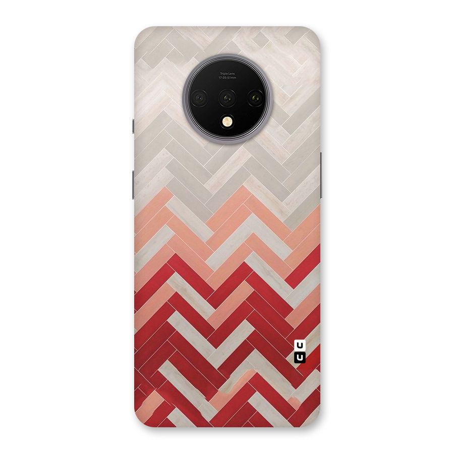 Reds and Greys Back Case for OnePlus 7T