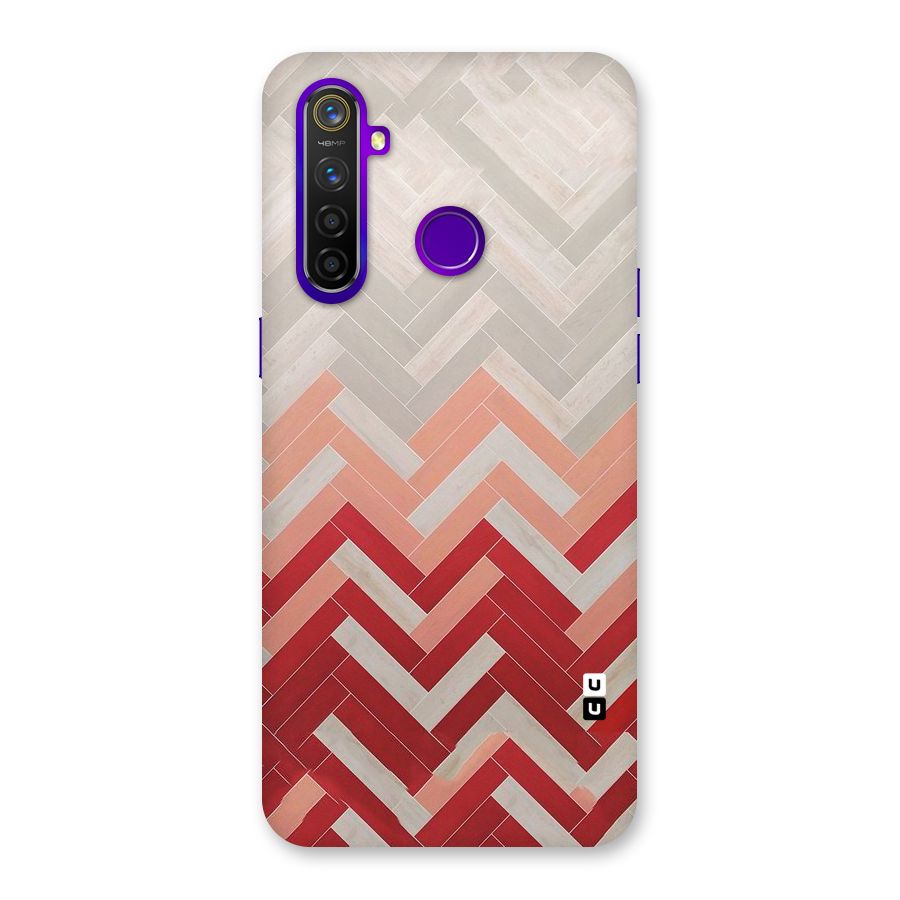 Reds and Greys Back Case for Realme 5 Pro