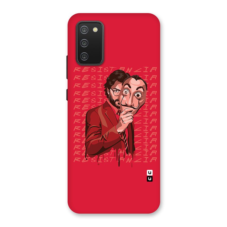 Resistancia Professor Art Back Case for Galaxy M02s