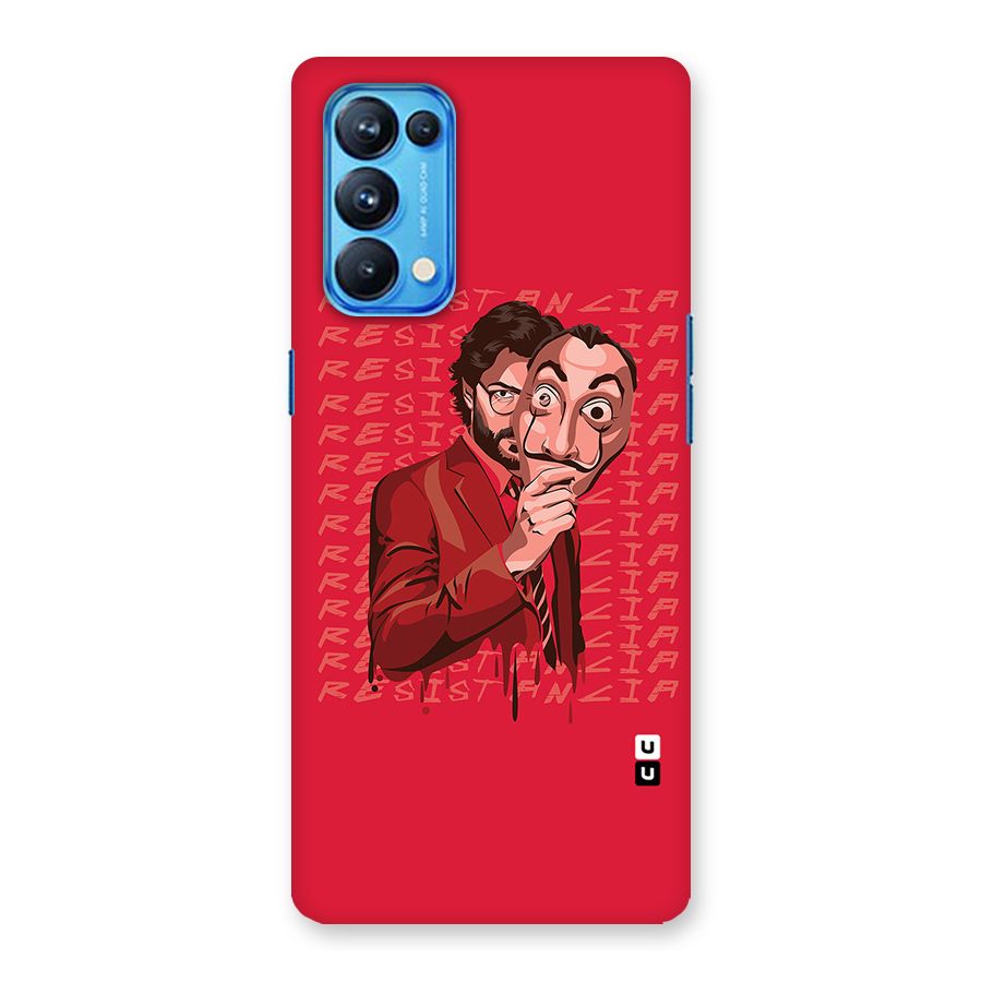 Resistancia Professor Art Back Case for Oppo Reno5 Pro 5G