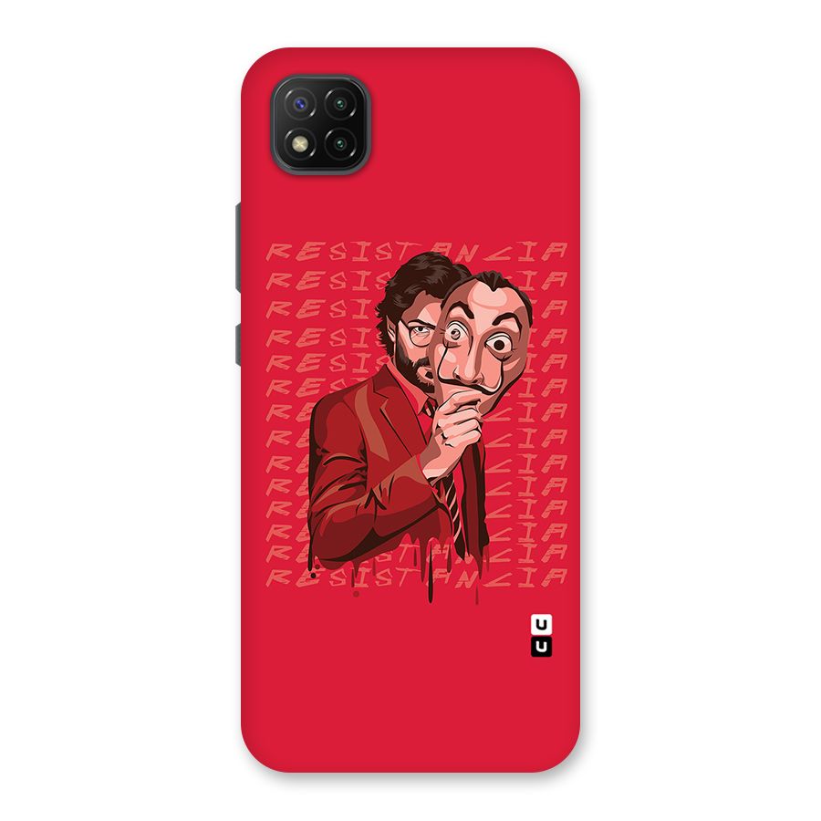Resistancia Professor Art Back Case for Poco C3