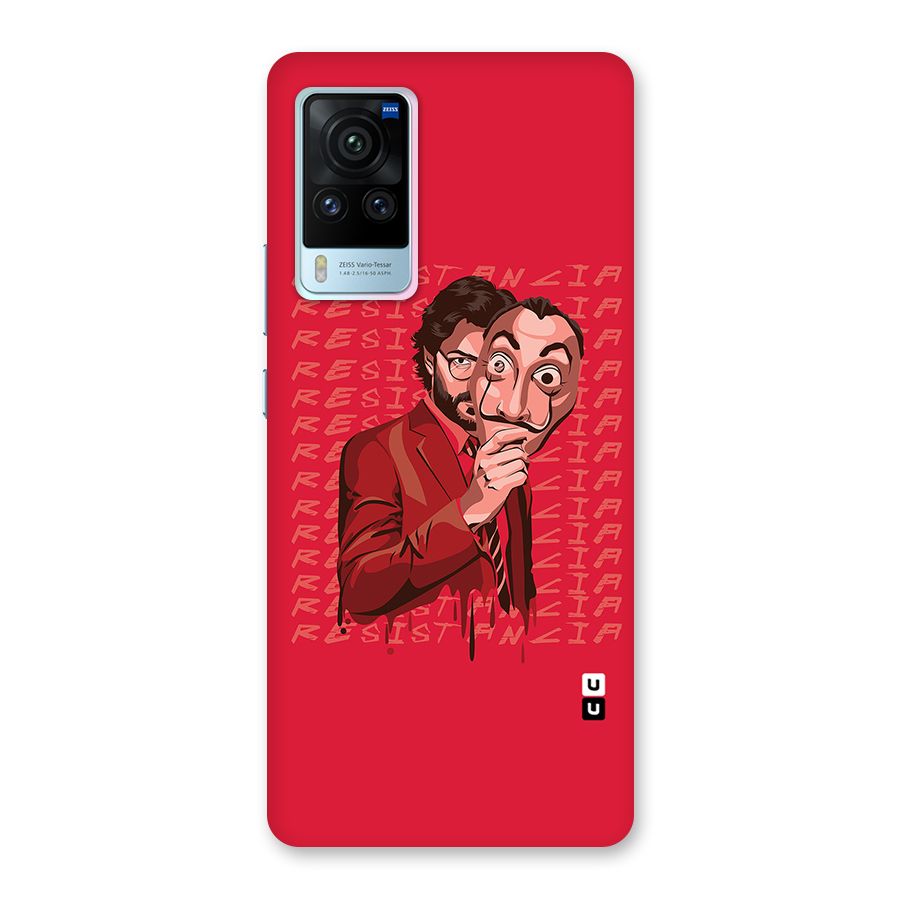 Resistancia Professor Art Back Case for Vivo X60 Pro