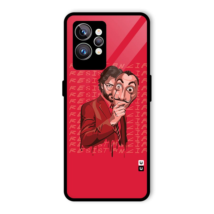 Resistancia Professor Art Glass Back Case for Realme GT2 Pro