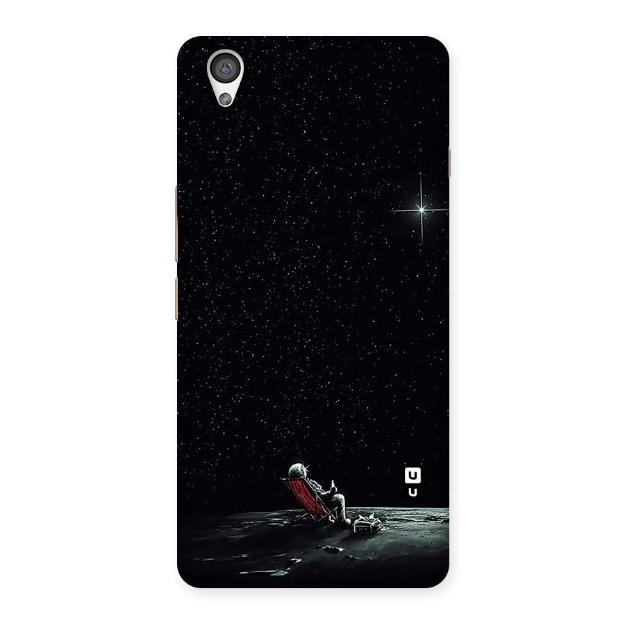 Resting Spaceman Face Back Case for OnePlus X
