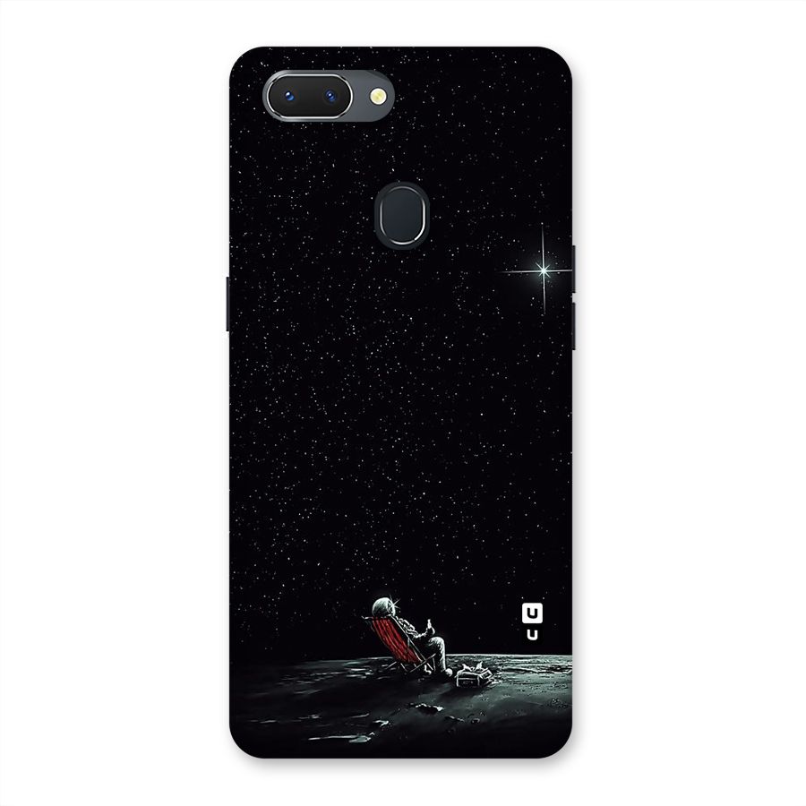 Resting Spaceman Face Back Case for Oppo Realme 2