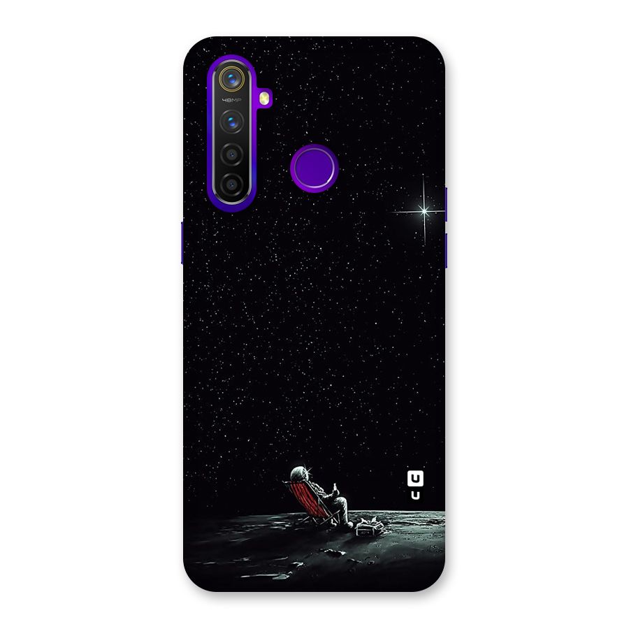 Resting Spaceman Face Back Case for Realme 5 Pro