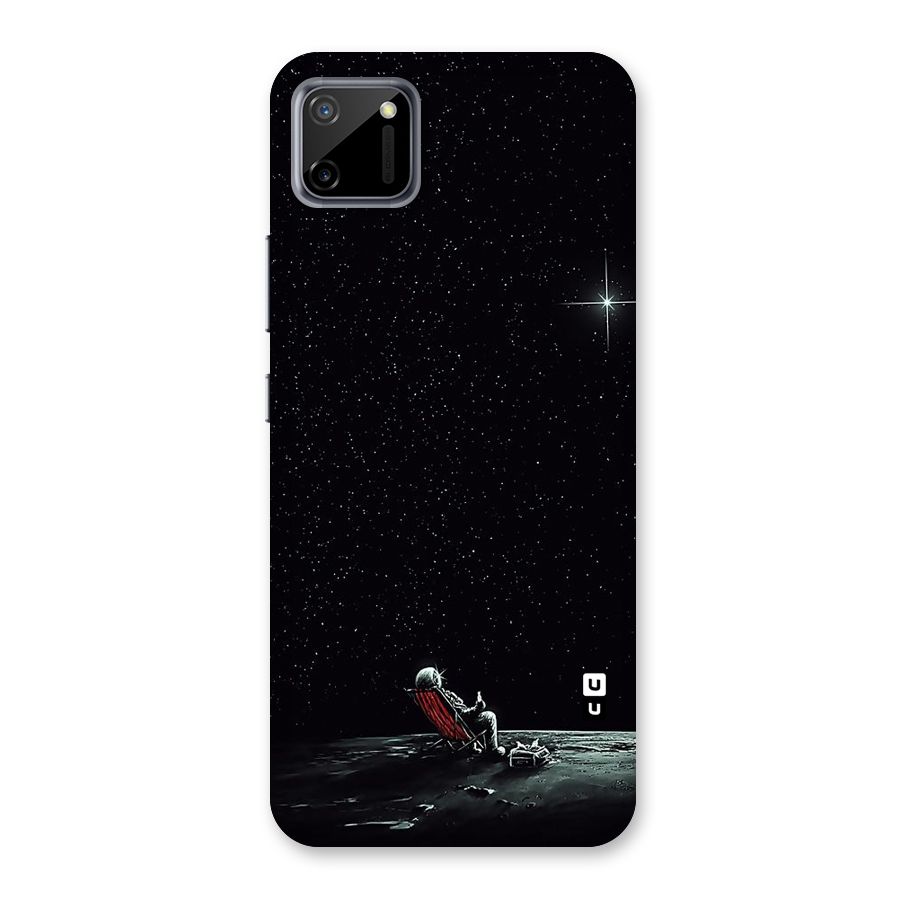 Resting Spaceman Face Back Case for Realme C11