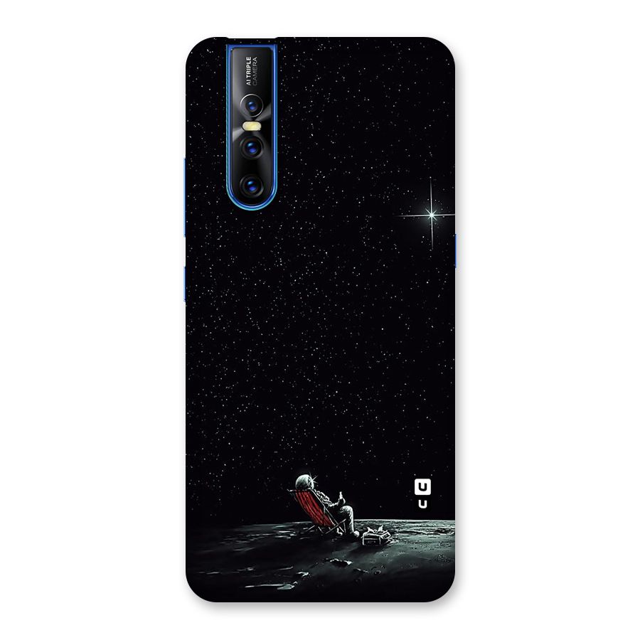 Resting Spaceman Face Back Case for Vivo V15 Pro