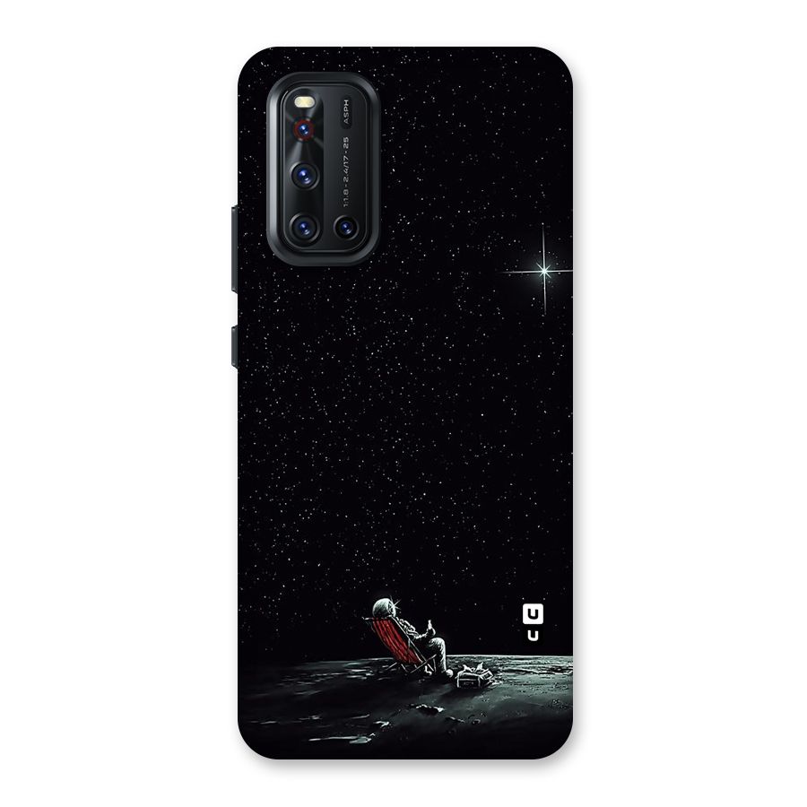 Resting Spaceman Face Back Case for Vivo V19