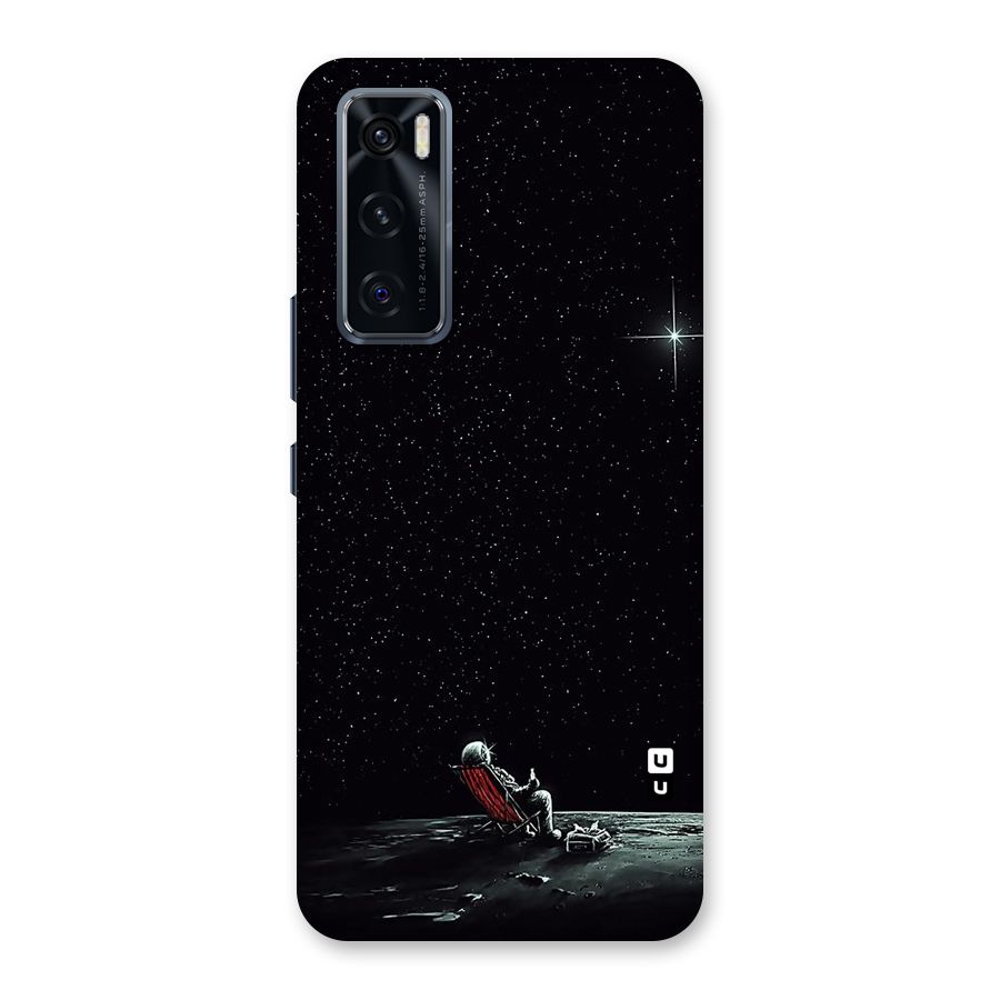 Resting Spaceman Face Back Case for Vivo V20 SE
