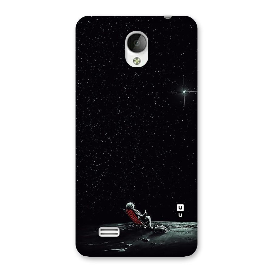 Resting Spaceman Face Back Case for Vivo Y21