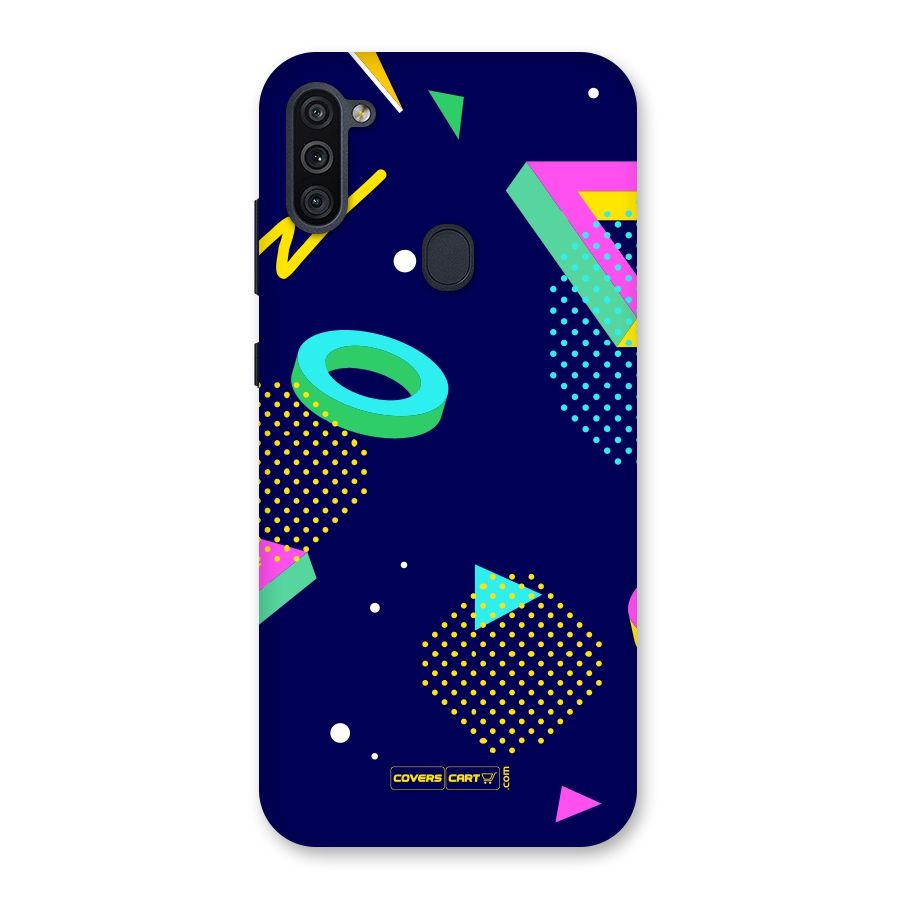 Retro Abstract Back Case for Galaxy M11