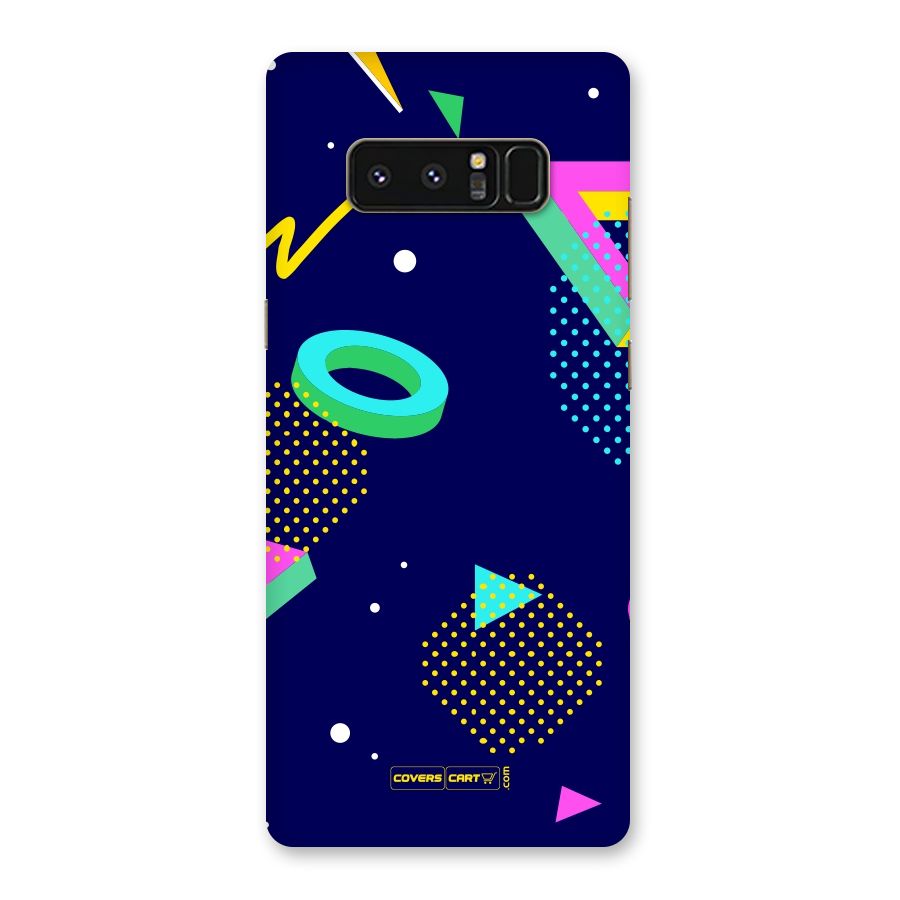 Retro Abstract Back Case for Galaxy Note 8