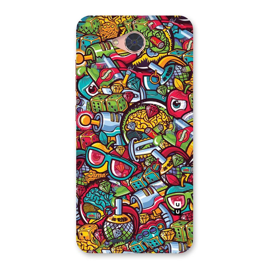 Retro Diamond Design Back Case for Gionee S6 Pro