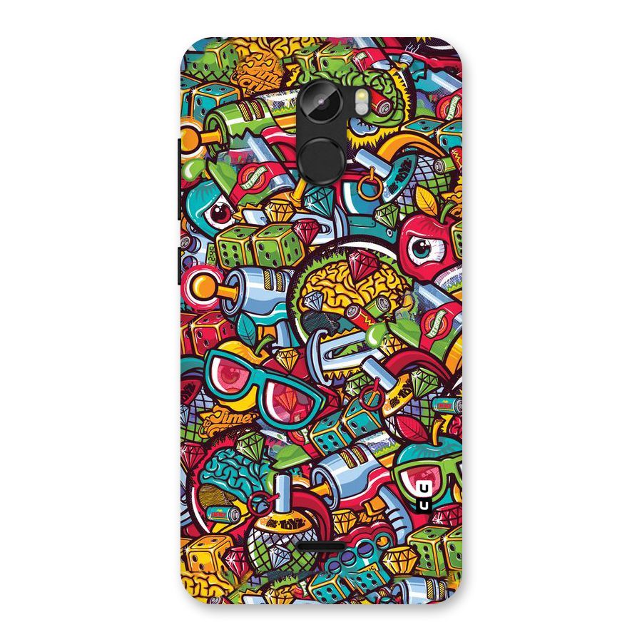 Retro Diamond Design Back Case for Gionee X1