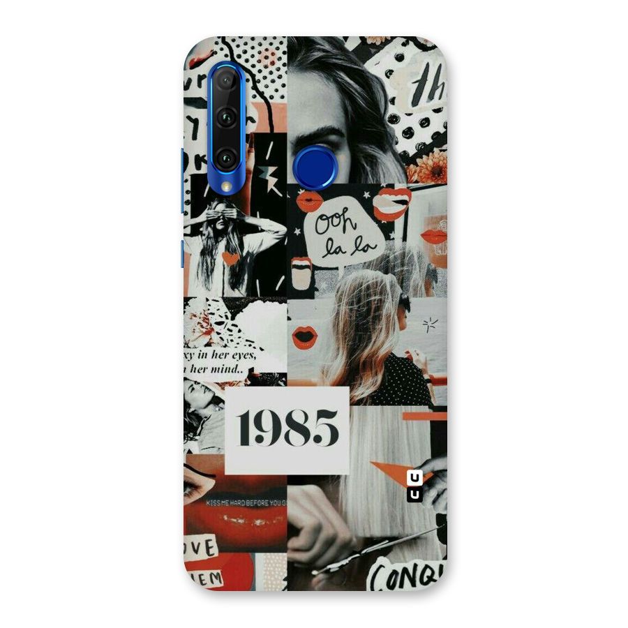 Retro Pattern Back Case for Honor 20i