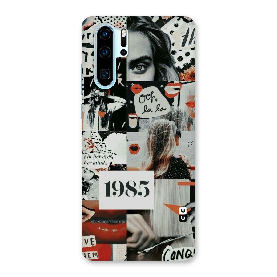 Retro Pattern Back Case for Huawei P30 Pro