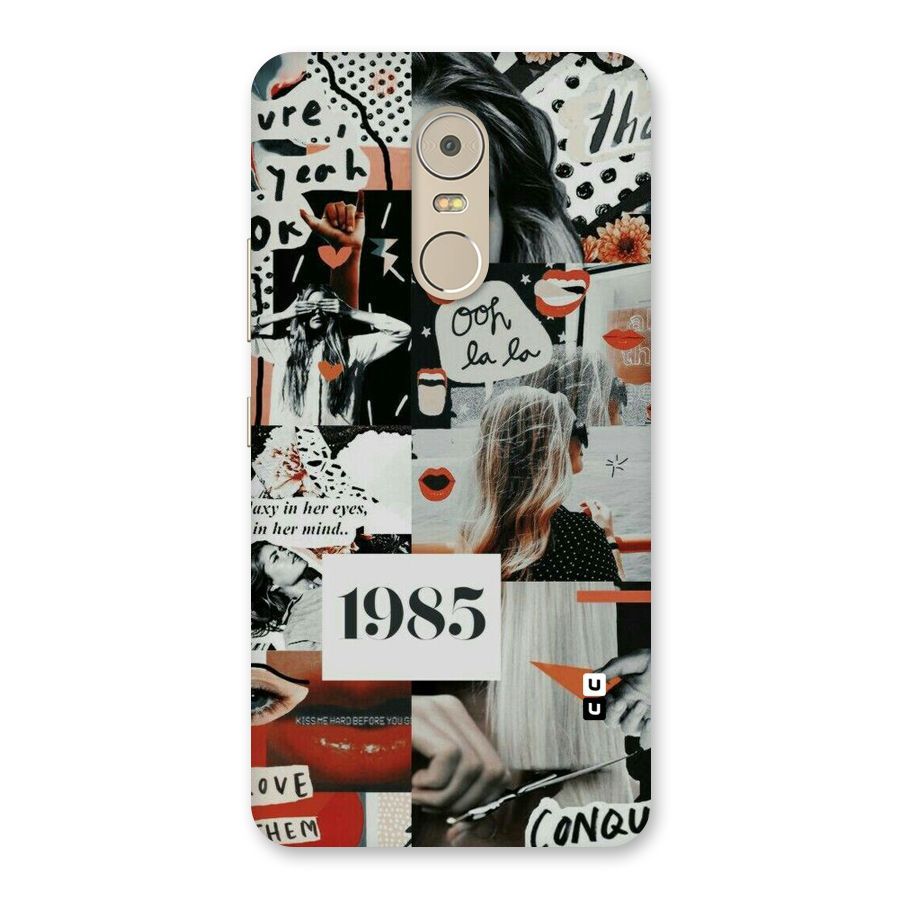 Retro Pattern Back Case for Lenovo K6 Note