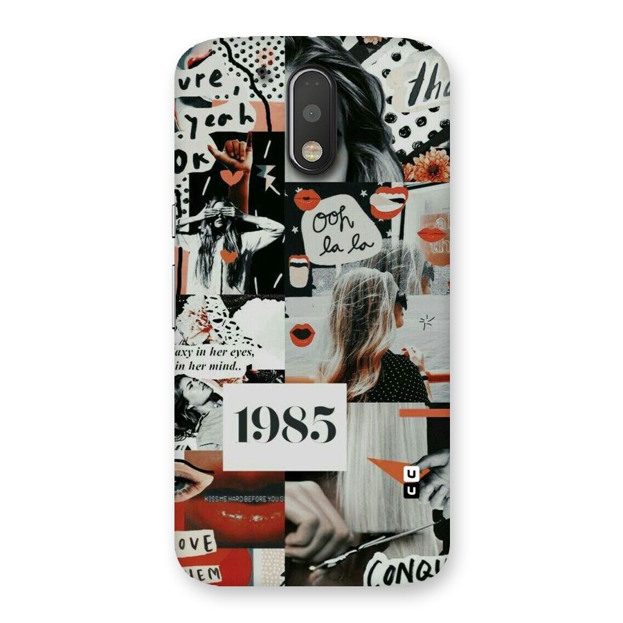 Retro Pattern Back Case for Motorola Moto G4 Plus
